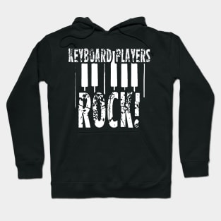 Keyboard Players Rock Hoodie